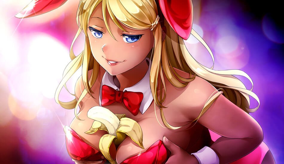 Scena rozmowy w HuniePop z dziewczyną